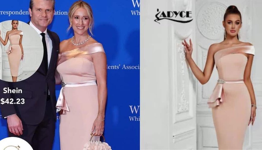 Jennifer Rauchet's Pink Dress Sparks 'America First' Controversy