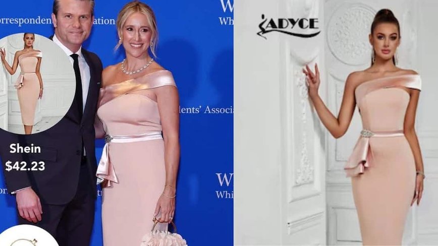 Jennifer Rauchet's Pink Dress Sparks 'America First' Controversy