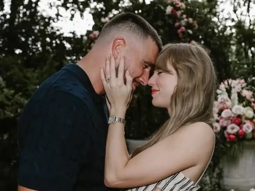 Taylor Swift and Travis Kelce