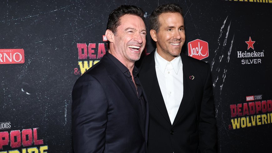 Ryan Reynolds and Hugh Jackman