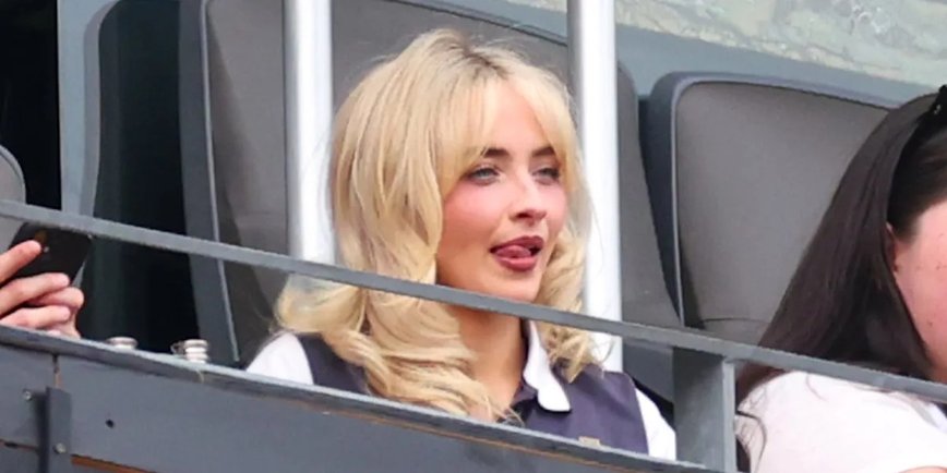 Sabrina Carpenter Shines with Preppy Style at World Cup Showdown