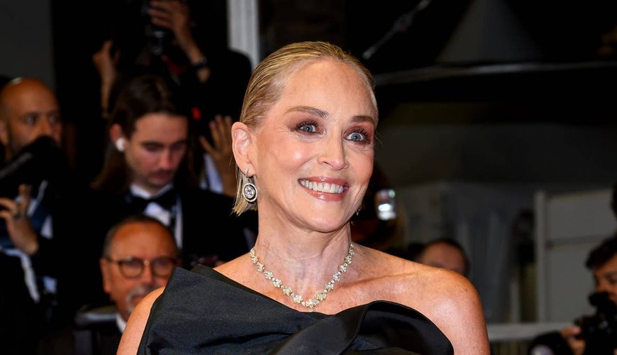 Sharon Stone Stuns and Shines: A Timeless Beauty at Cannes