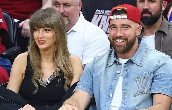Taylor Swift and Travis Kelce