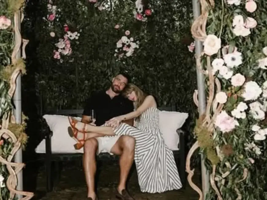 Taylor Swift and Travis Kelce