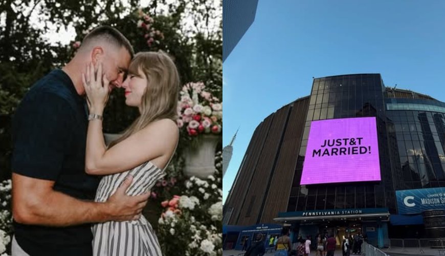 Taylor Swift and Travis Kelce's Star-Studded Nuptials Light Up Madison Square Garden
