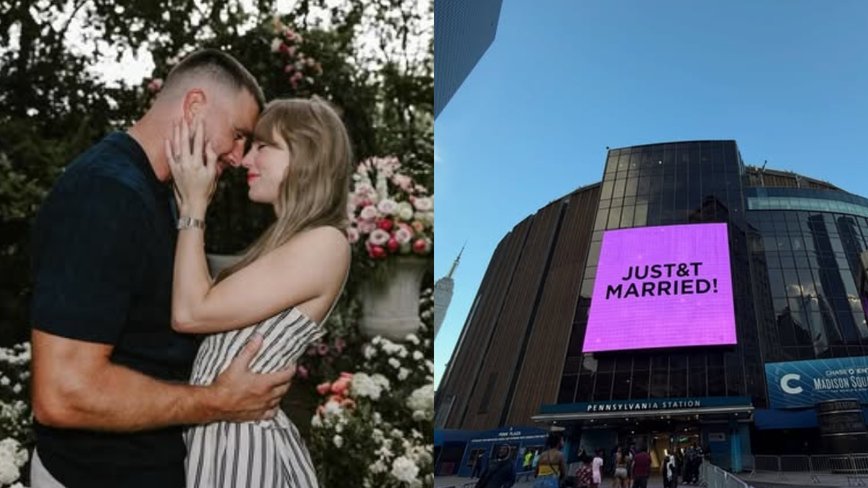 Taylor Swift and Travis Kelce's Star-Studded Nuptials Light Up Madison Square Garden