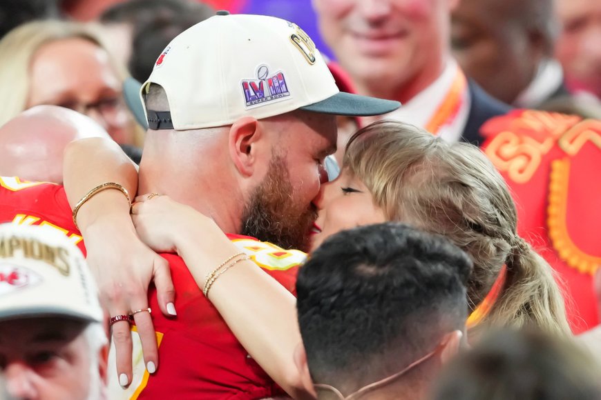 Taylor Swift and Travis Kelce