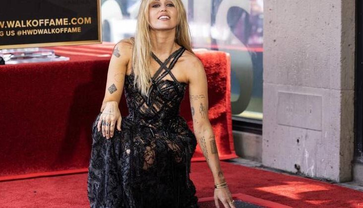 Miley Cyrus Gets Emotional at Hollywood Walk of Fame Star Ceremony