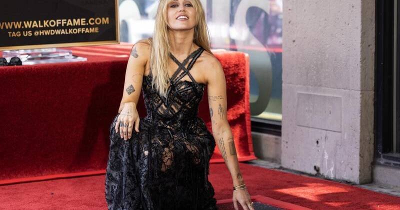 Miley Cyrus Gets Emotional at Hollywood Walk of Fame Star Ceremony