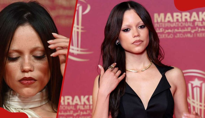 Jenna Ortega's Bold Beauty Move: Bleached Brows that Shook the Globe