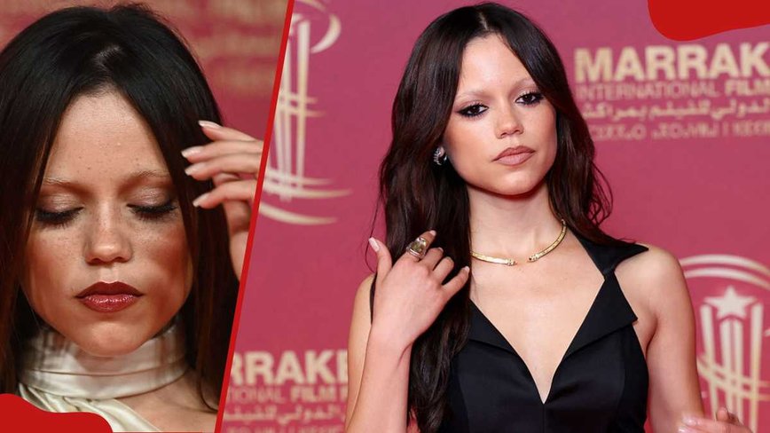 Jenna Ortega's Bold Beauty Move: Bleached Brows that Shook the Globe