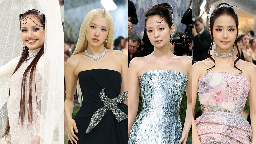 Blackpink's Complete Takeover: Lisa, Rosé, Jennie, and Jisoo Steal the Met Gala Spotlight