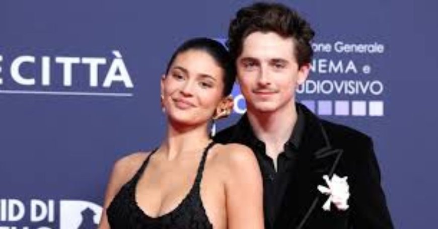 Timothée Chalamet and Kylie Jenner