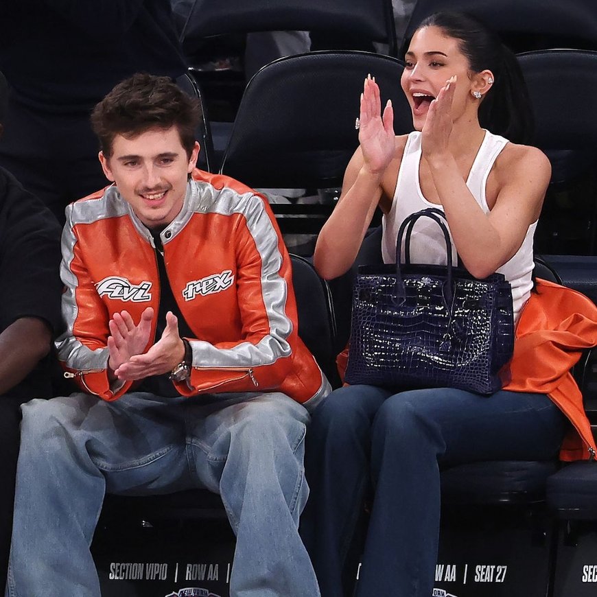Timothée Chalamet and Kylie Jenner