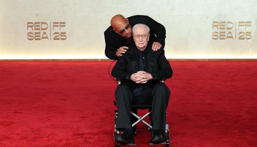 Vin Diesel's Touching Red Carpet Tribute to Hollywood Icon Michael Caine Lights Up the Red Sea Festival