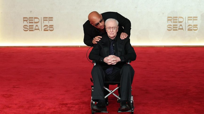 Vin Diesel's Touching Red Carpet Tribute to Hollywood Icon Michael Caine Lights Up the Red Sea Festival